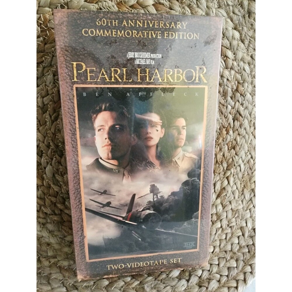 NEW Pearl Harbor (VHS, 2001, 2-Tape Set, 60th Anniversary Commemorative Edition)